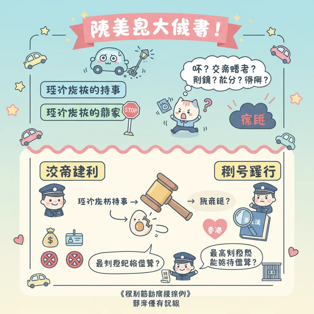 意外後沒有停車及意外後沒有報案 - 陳美寶