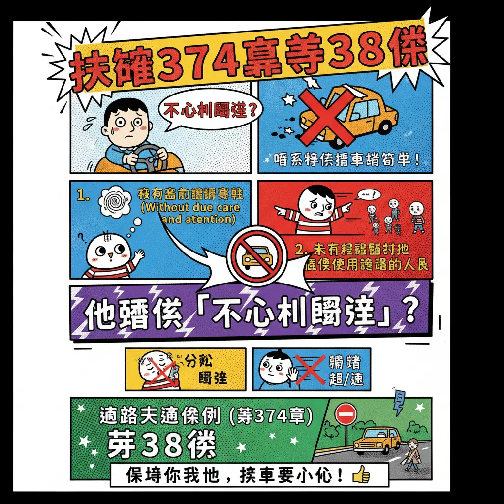 第374章道路交通條例第38 1條 - 不小心駕駛