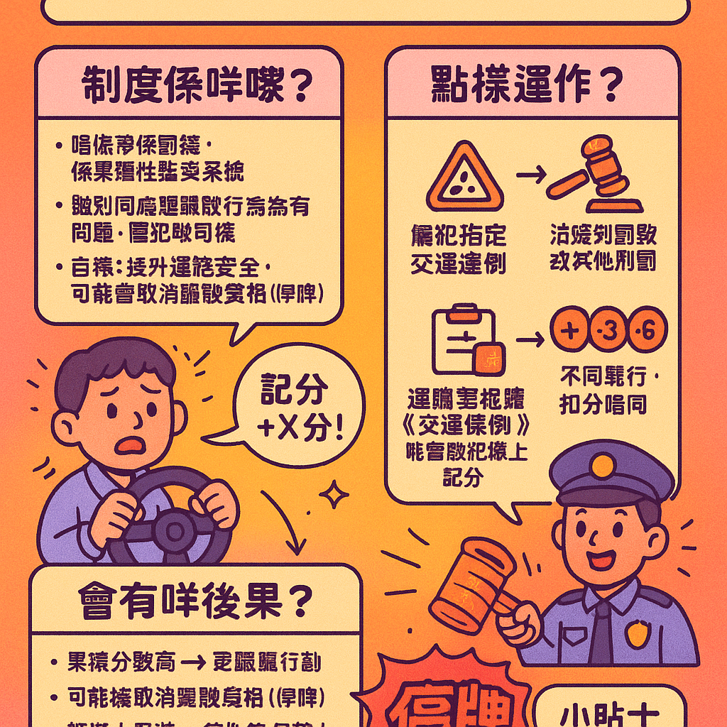 交通意外不顧而去扣分 - 法律責任