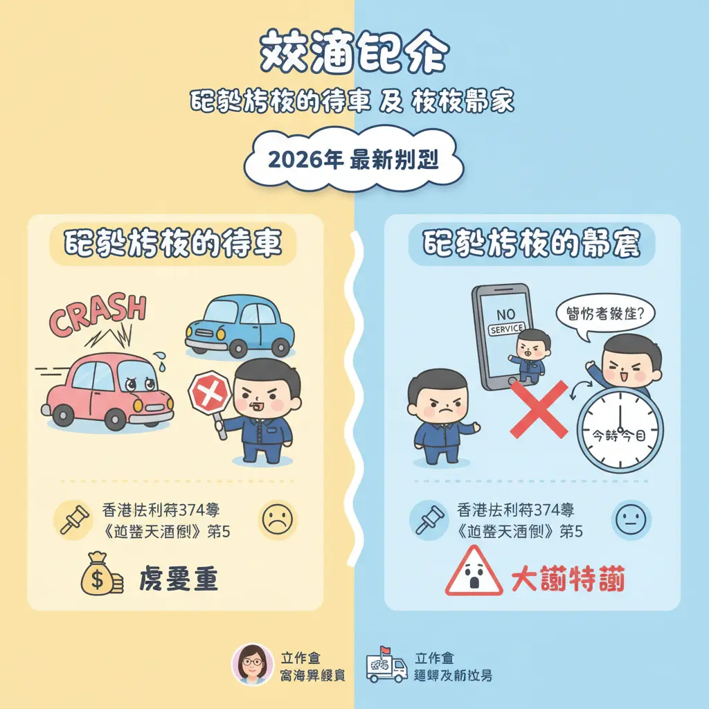 意外後沒有停車及意外後沒有報案 - 交通意外