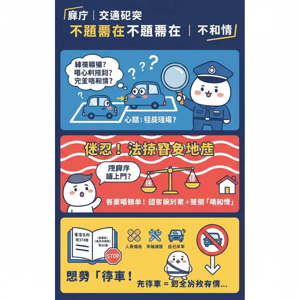 交通意外不顧而去不知情 - 警方