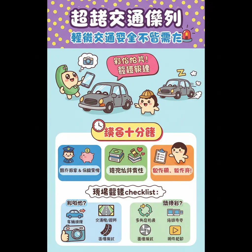 輕微交通意外不顧而去 - 道路交通條例