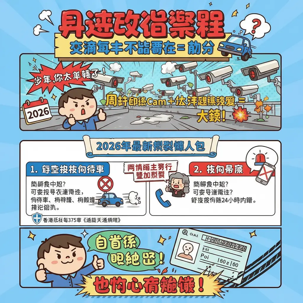 交通意外不顧而去扣分 - 駕駛改進課程