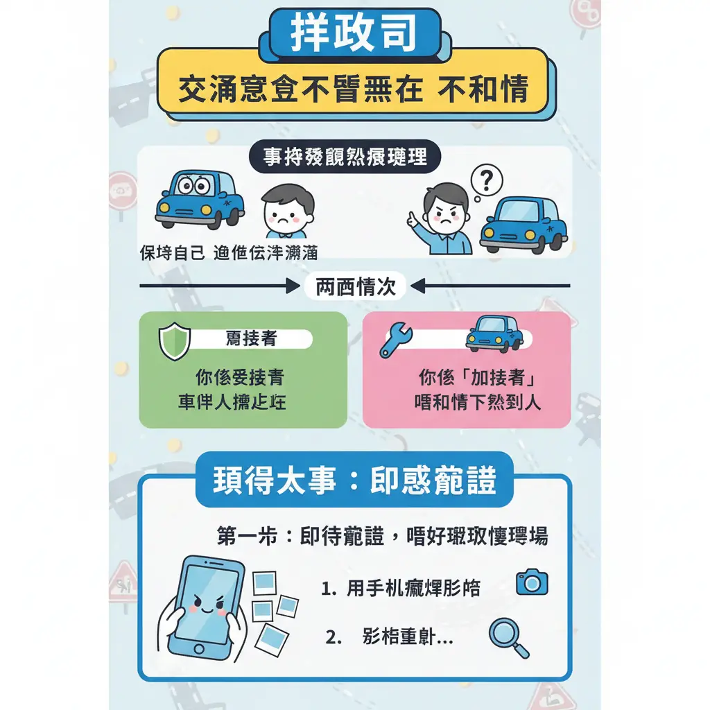 交通意外不顧而去不知情 - 律政司