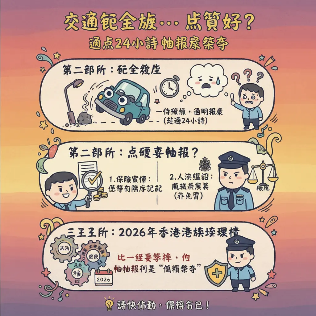 意外後沒有停車及意外後沒有報案 - 登記車主